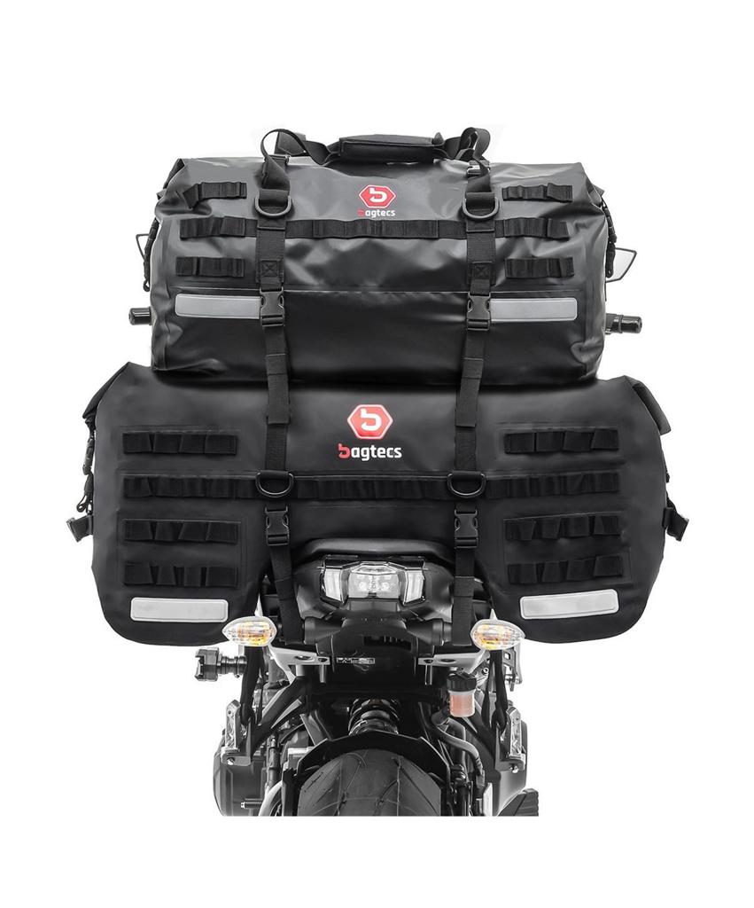 Motor Buddyseat Tas Set Bagtecs SX70 + XB50 Drybag, Motoren, Ophalen, Nieuw