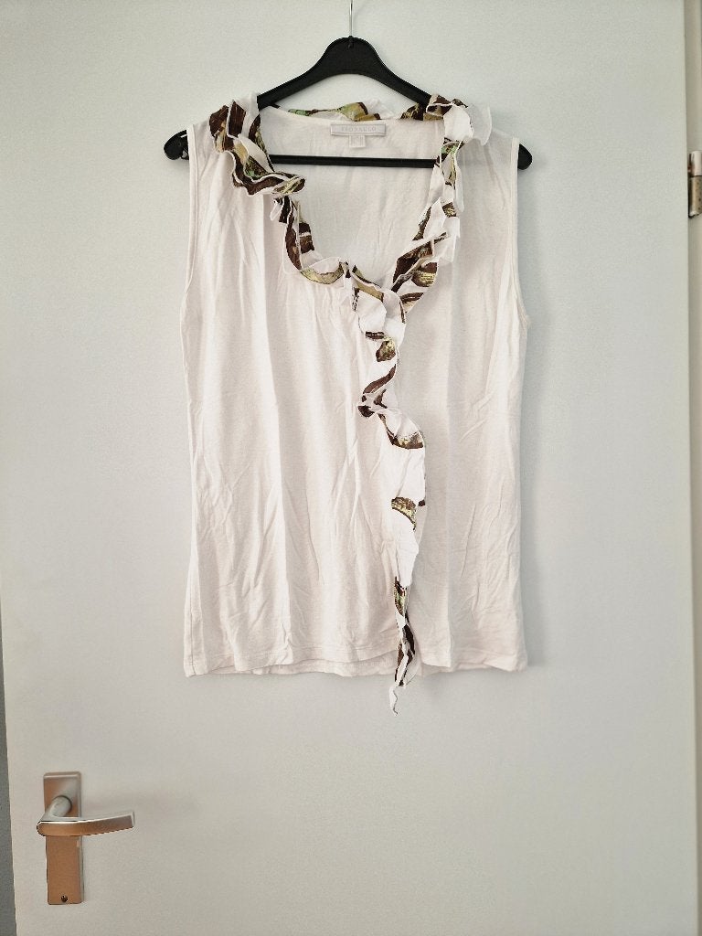 Sao Paulo Top maat 46.., Kleding | Dames, Ophalen, Wit, Maat 46/48 (XL) of groter, Zonder mouw