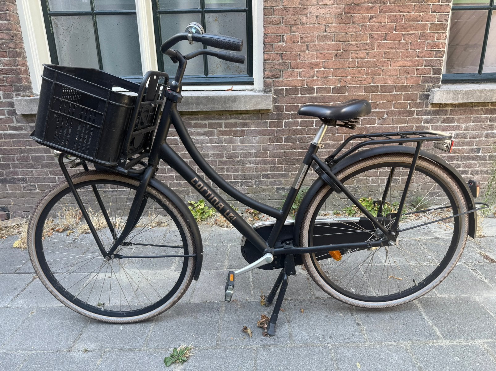 Damesfiets Cortina U4 transport, Terugtraprem, 47 tot 50 cm, Zo goed als nieuw, Ophalen