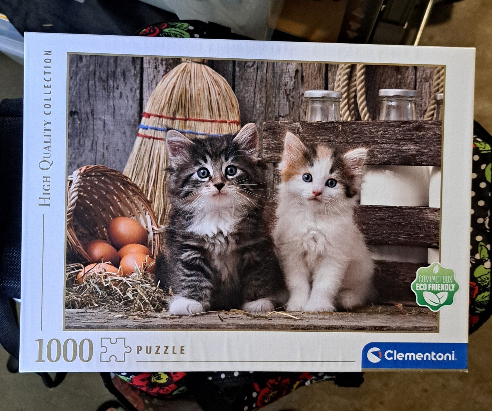 Puzzel. 1000 stukjes compleet, Hobby en Vrije tijd, Denksport en Puzzels, Ophalen, 500 t/m 1500 stukjes, Zo goed als nieuw