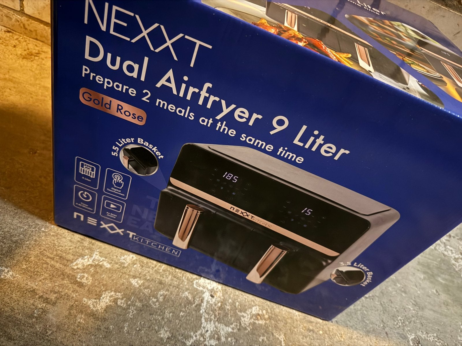 Foto 3 van Dual Airfryer 9 liter nexxt