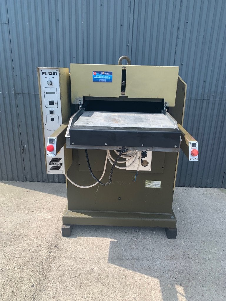 SECOM PL 1251 Leer Relief Machine Reliëfmachine Hydraulische, Ophalen
