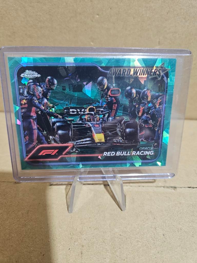 Max verstappen Red bull racing Topps sapphire f1 2024 /99, Ophalen of Verzenden, Nieuw, Plaatje