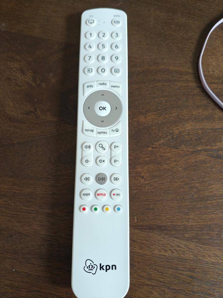 KPN afstandsbediening voor TV en Mediabox, Ophalen of Verzenden, Gebruikt, Origineel, Tv
