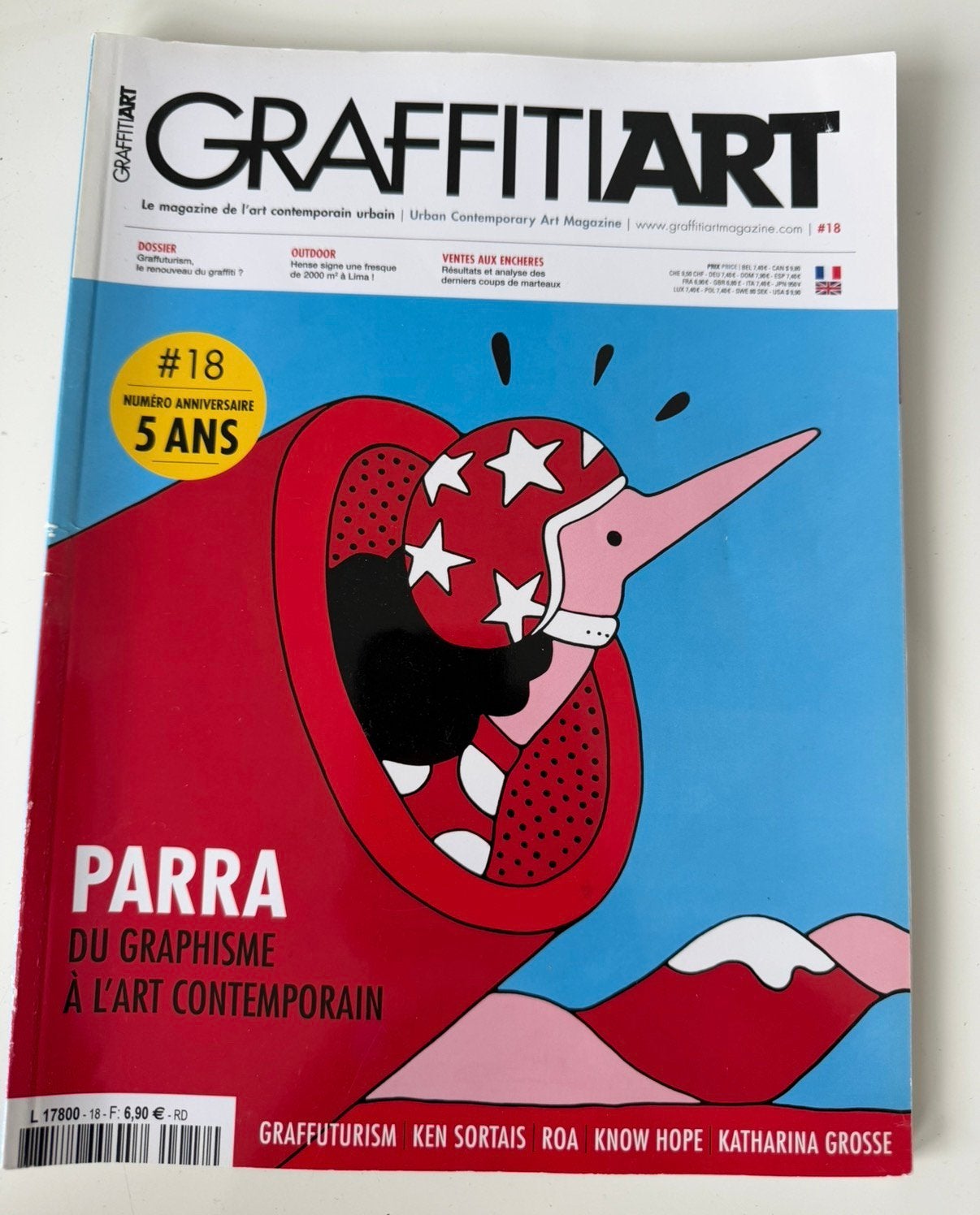 Piet Parra Grafitti Art Magazine 18, Boeken, Ophalen of Verzenden, Zo goed als nieuw