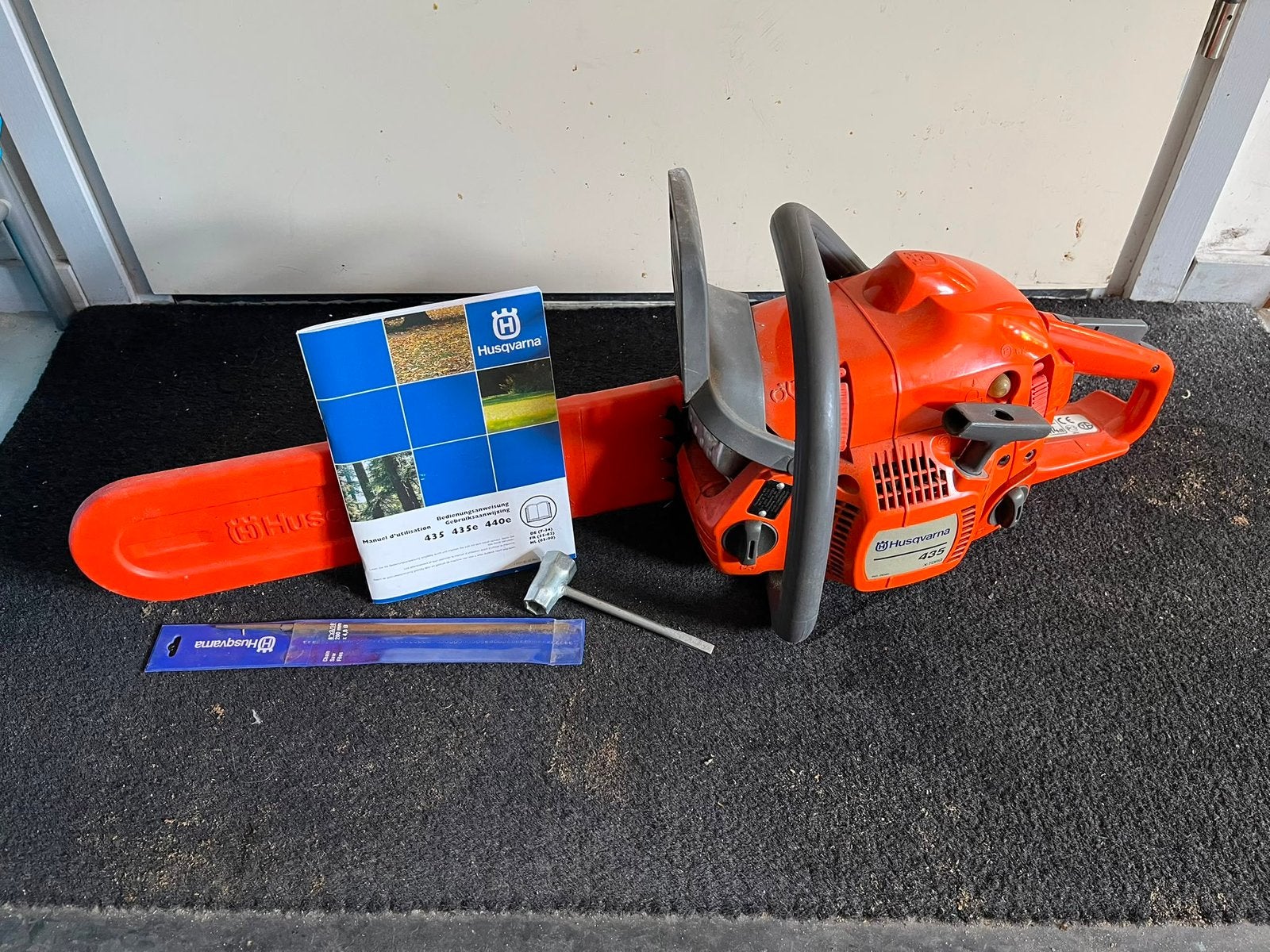 Husqvarna kettingzaag 435 X torq zgan, Ophalen, 70 mm of meer, Kettingzaag, Zo goed als nieuw