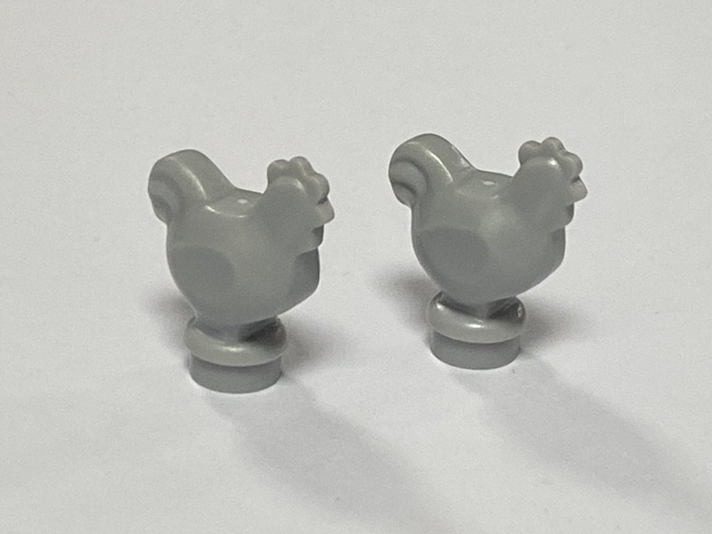 Partij Lego 2x nieuwe kip / chicken in diverse kleuren, Overige thema's, Lego, Nieuw, Ophalen of Verzenden