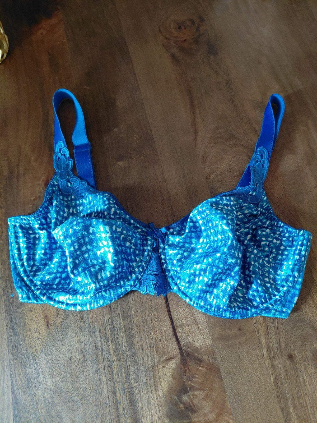 BH van Chantelle 75 F, Kleding | Dames, Chantelle, Ophalen of Verzenden, Blauw, BH