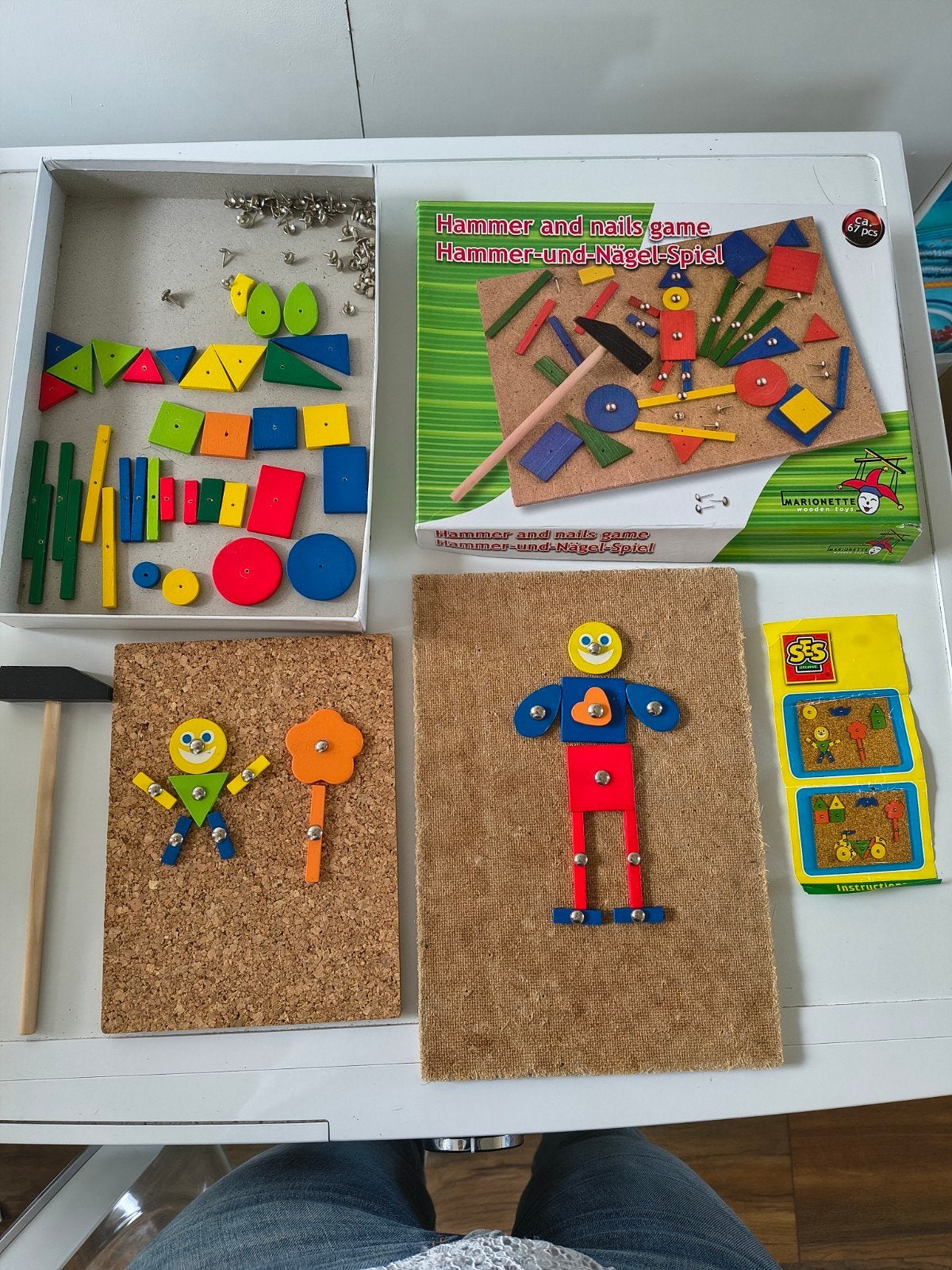 Hamertje tik spel - Creatief speelgoed, Ophalen of Verzenden, Gebruikt, Knutselen