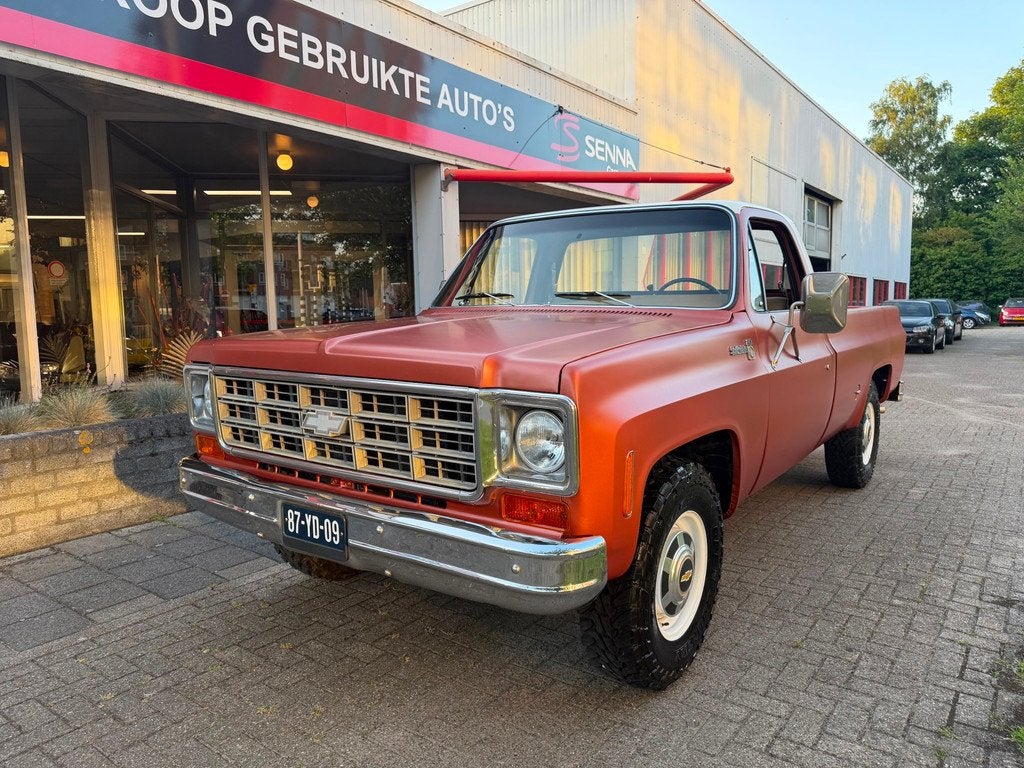 Chevrolet PICK-UP C20 Automaat - 1977 - Topstaat - Inr Mog !, Auto's, Automaat, Trekhaak, 8 cilinders, Overige kleuren