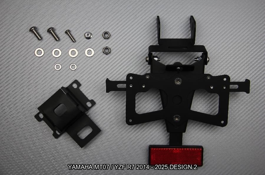 Korte Kentekenplaathouder YAMAHA MT07 / YZF R7 2014 - 2025, Ophalen of Verzenden, Nieuw
