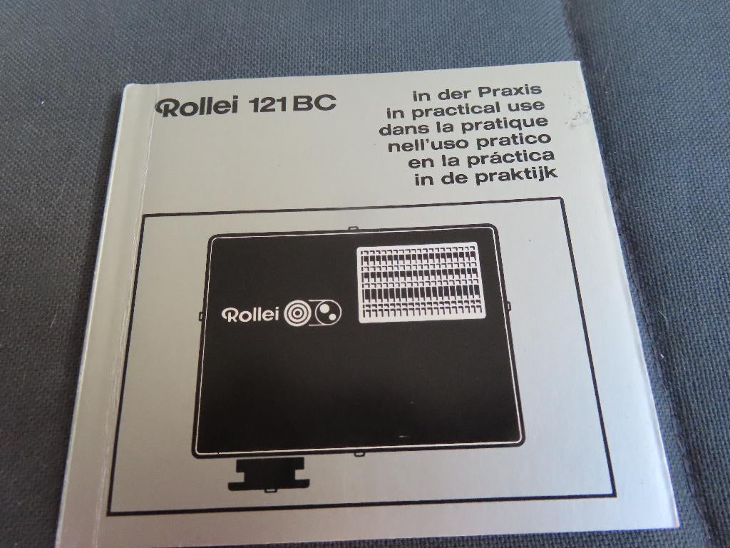 Rollei flitser gebruiksaanwijzing, Ophalen of Verzenden, Zo goed als nieuw, Overige merken