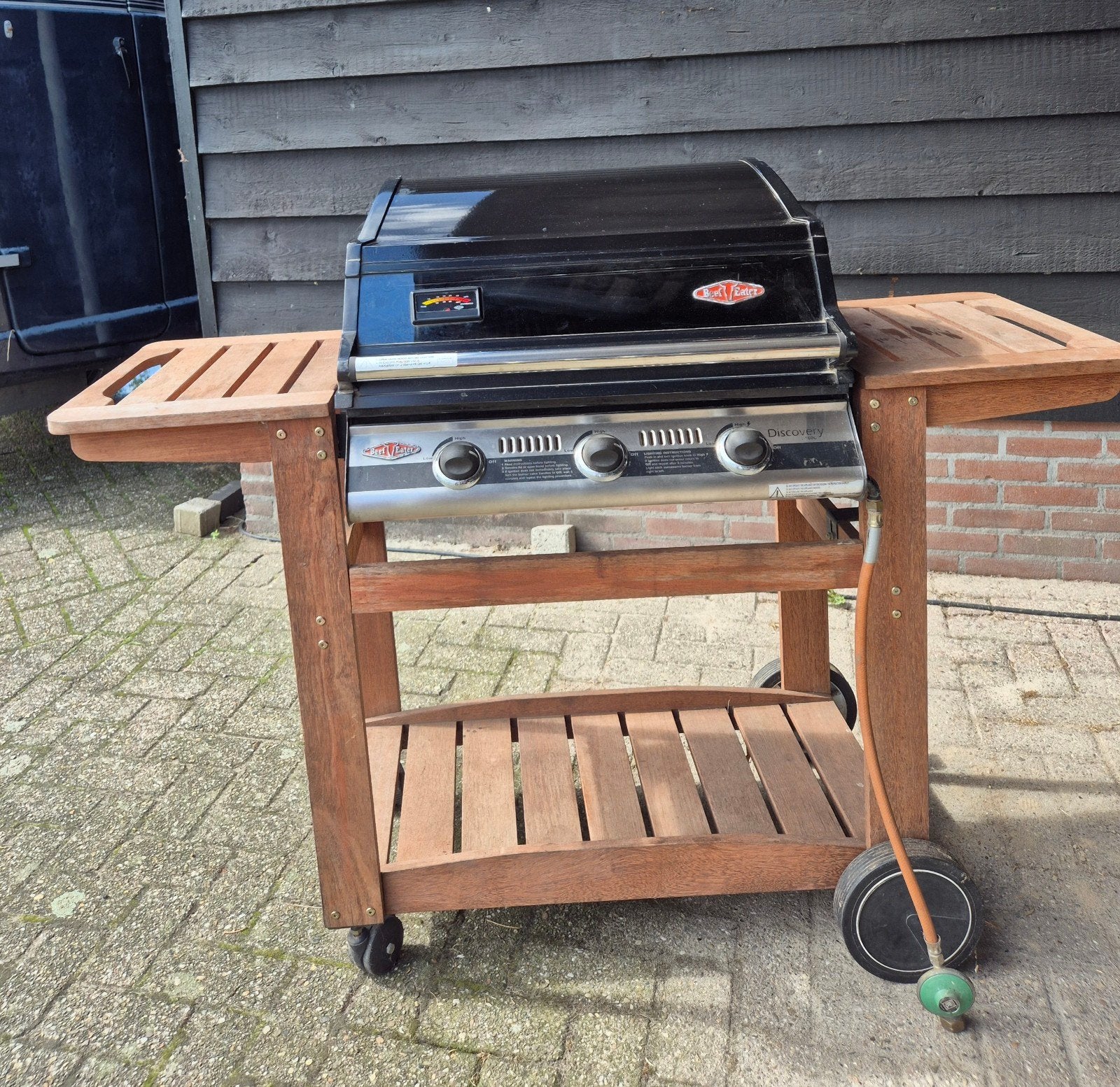 Beef Eater Discovery gasbarbecue - Gebruikt maar functioneel, Ophalen of Verzenden, Gebruikt, Beef Eater