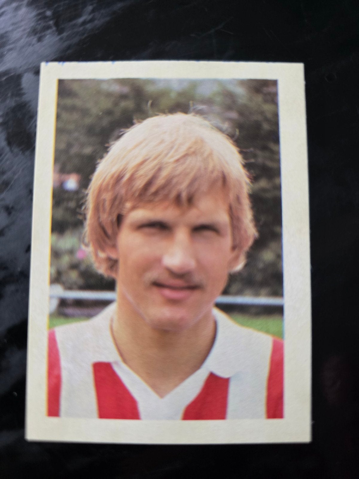 Voetbalplaatje Halvarr Thoresen., Ophalen of Verzenden, Zo goed als nieuw, PSV