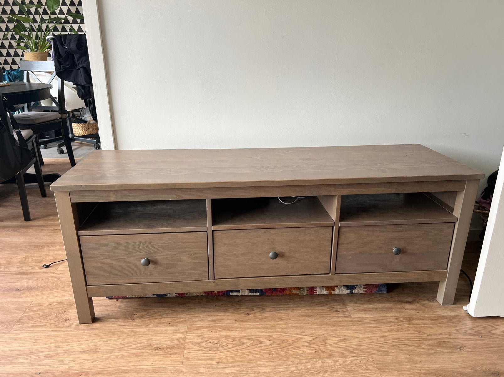 Ikea Hemnes TV meubel, Ophalen, Zo goed als nieuw, 25 tot 50 cm, Minder dan 100 cm