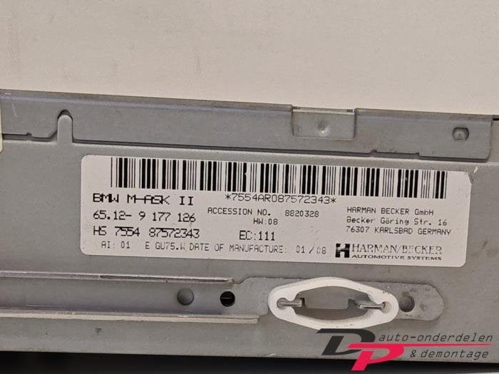 Radio CD Speler van een BMW 3-Serie, Gebruikt, -, -, Ophalen of Verzenden