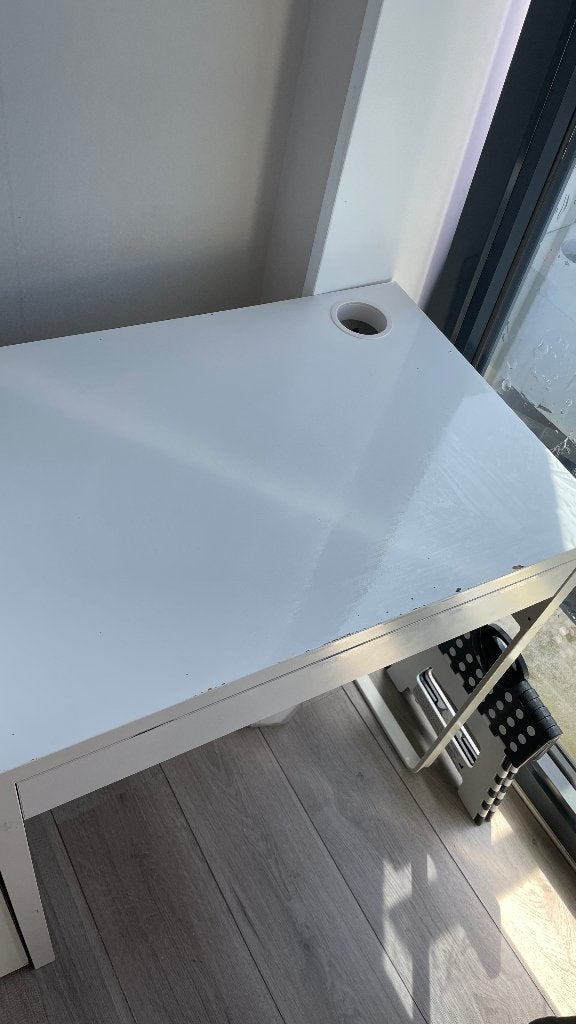 Micke ikea bureau wit zgan, Ophalen of Verzenden, Zo goed als nieuw
