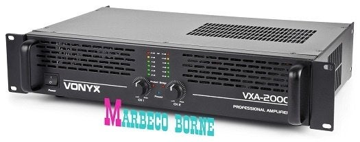 PA Versterker,amplifier Von2000 III 2x1000W, Bridged 2000W, Vonyx, Nieuw, Info@marbeco.nl, Overige instrumenten