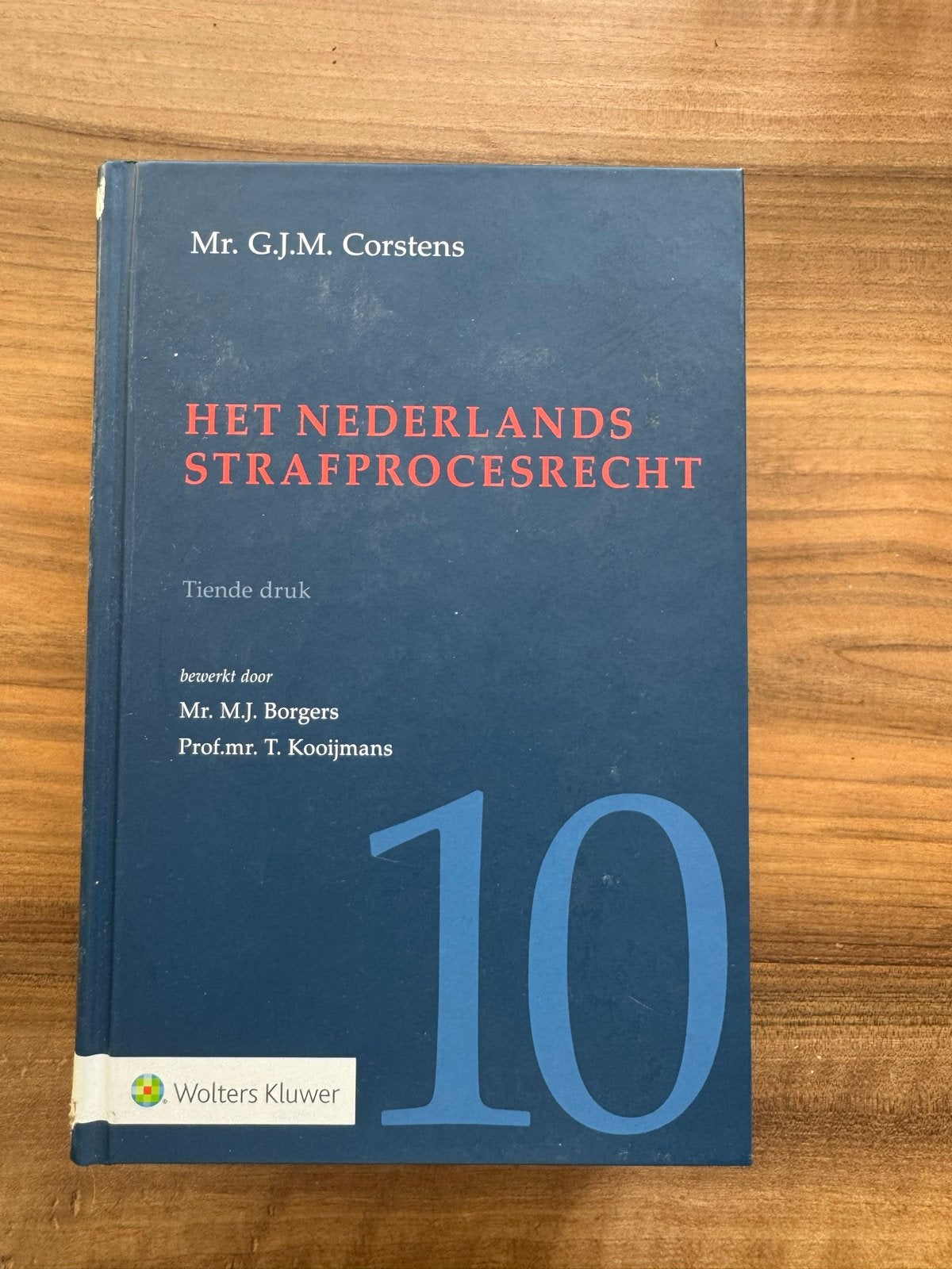 Het Nederlands Strafprocesrecht - 10e druk, Verzenden, Gamma, Zo goed als nieuw, HBO
