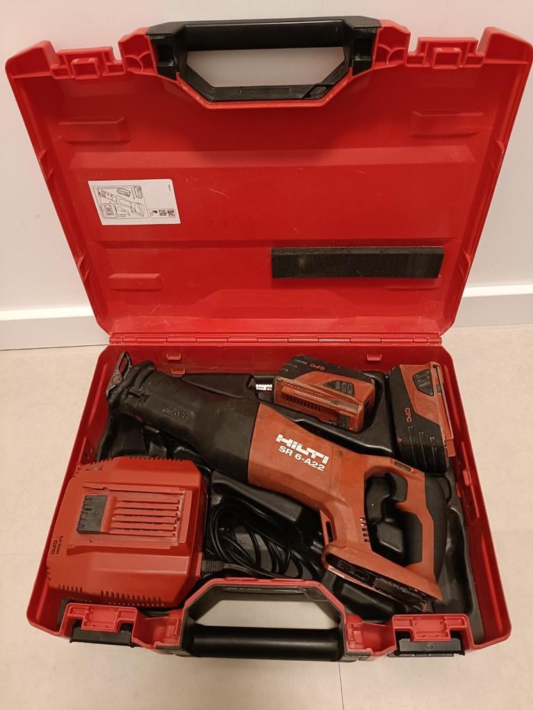 Hilti reciprozaag set, Ophalen of Verzenden