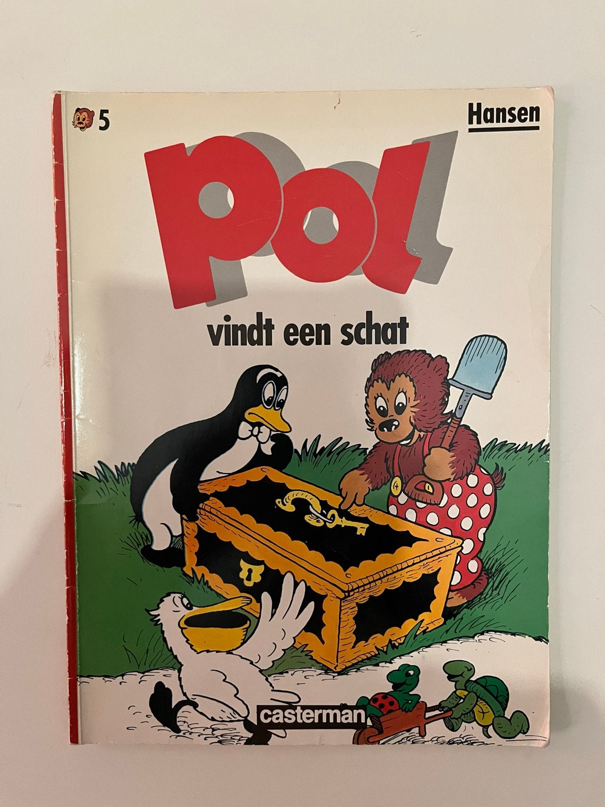 Pol vindt een schat - Stripboek Hansen Casterman, Eén stripboek, Verzenden, Gelezen