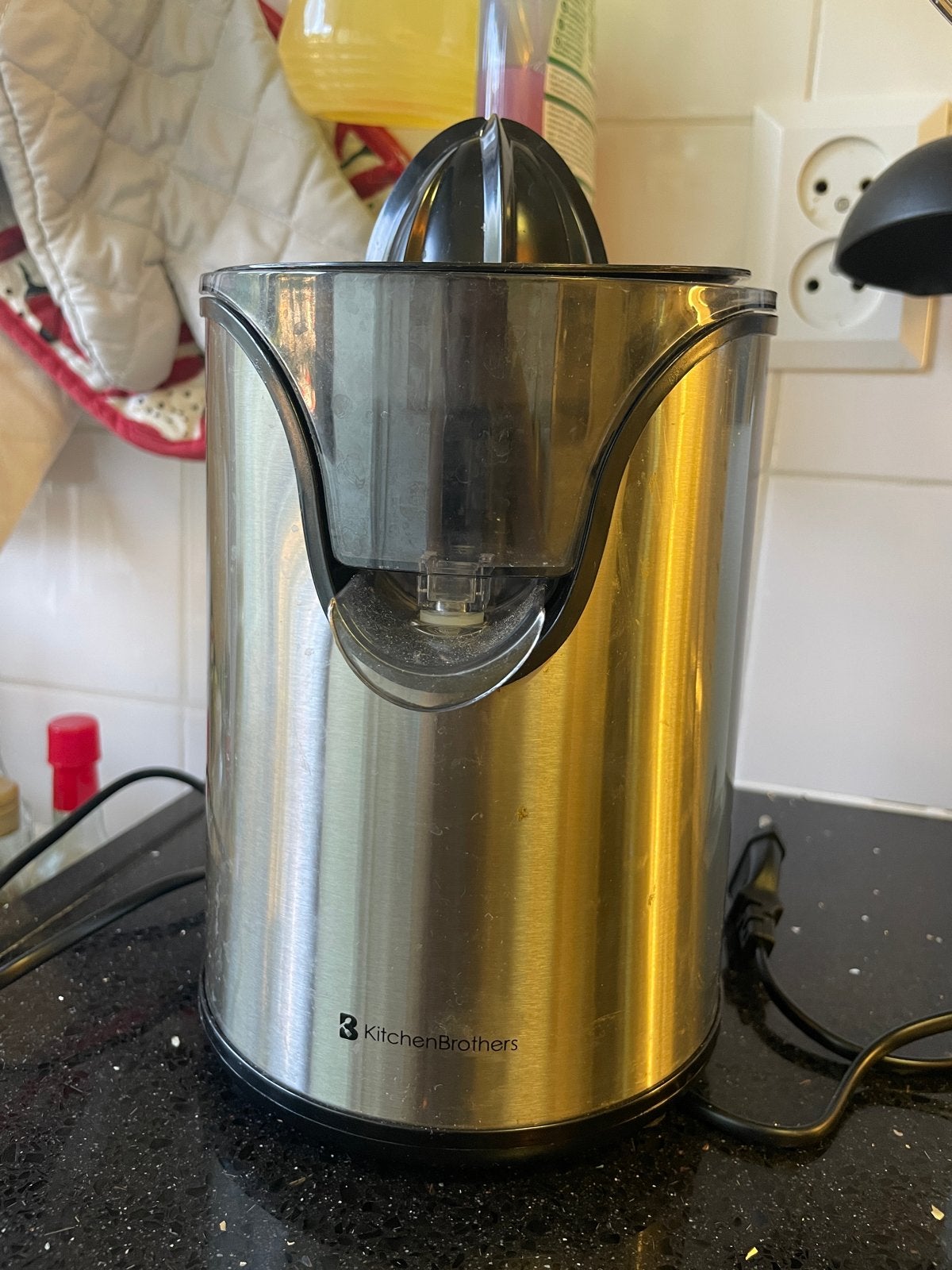 KitchenBrothers Citruspers - Roestvrij staal, Witgoed en Apparatuur, Keukenmixers, Minder dan 1 liter, Ophalen, Gebruikt, 1 snelheid