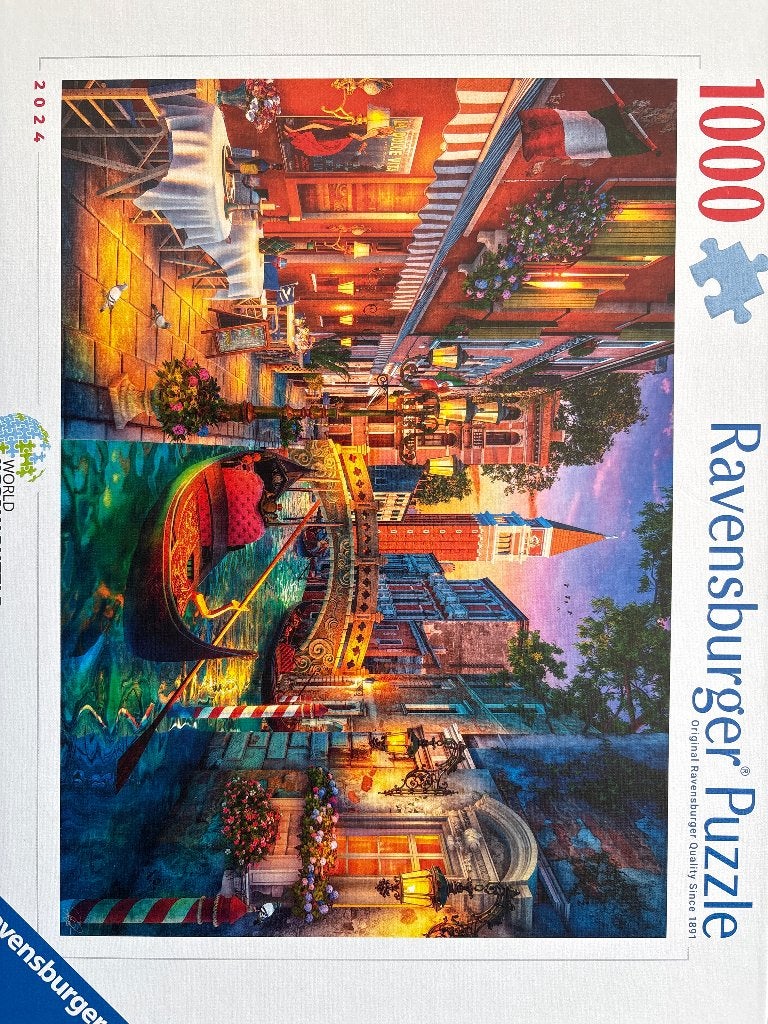 Venetie, 2024 world Jigsaw championship, Ophalen, 500 t/m 1500 stukjes, Zo goed als nieuw, Legpuzzel
