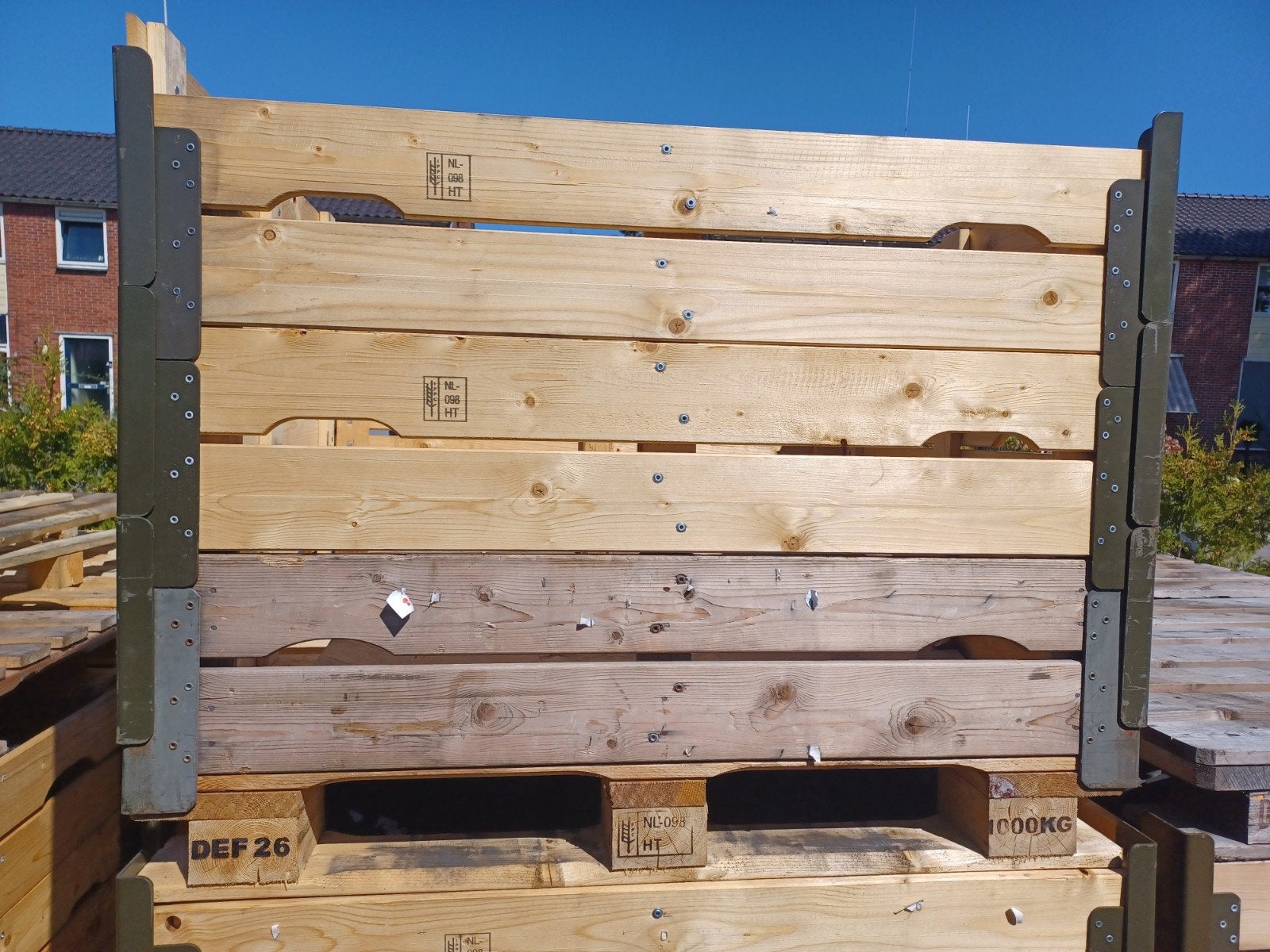 Houten Pallet Opzetranden - Diverse Maten, Gebruikt, 100 cm of meer, 60 cm of meer, Onbekend