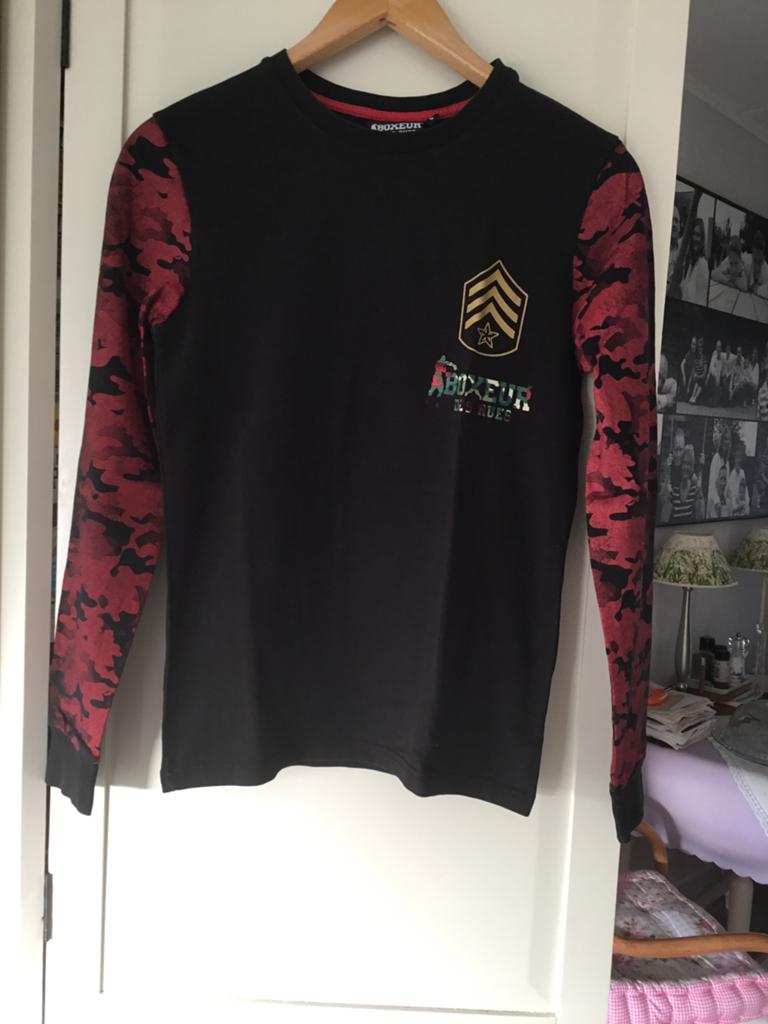 BOXEURS DES RUES Shirt, Kleding | Heren, Ophalen of Verzenden, Zo goed als nieuw, Maat 46 (S) of kleiner, Zwart
