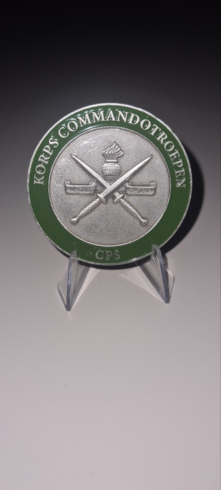 Commando Para Stichting Challenge Coin, Ophalen of Verzenden, Landmacht, Nederland, Overige typen