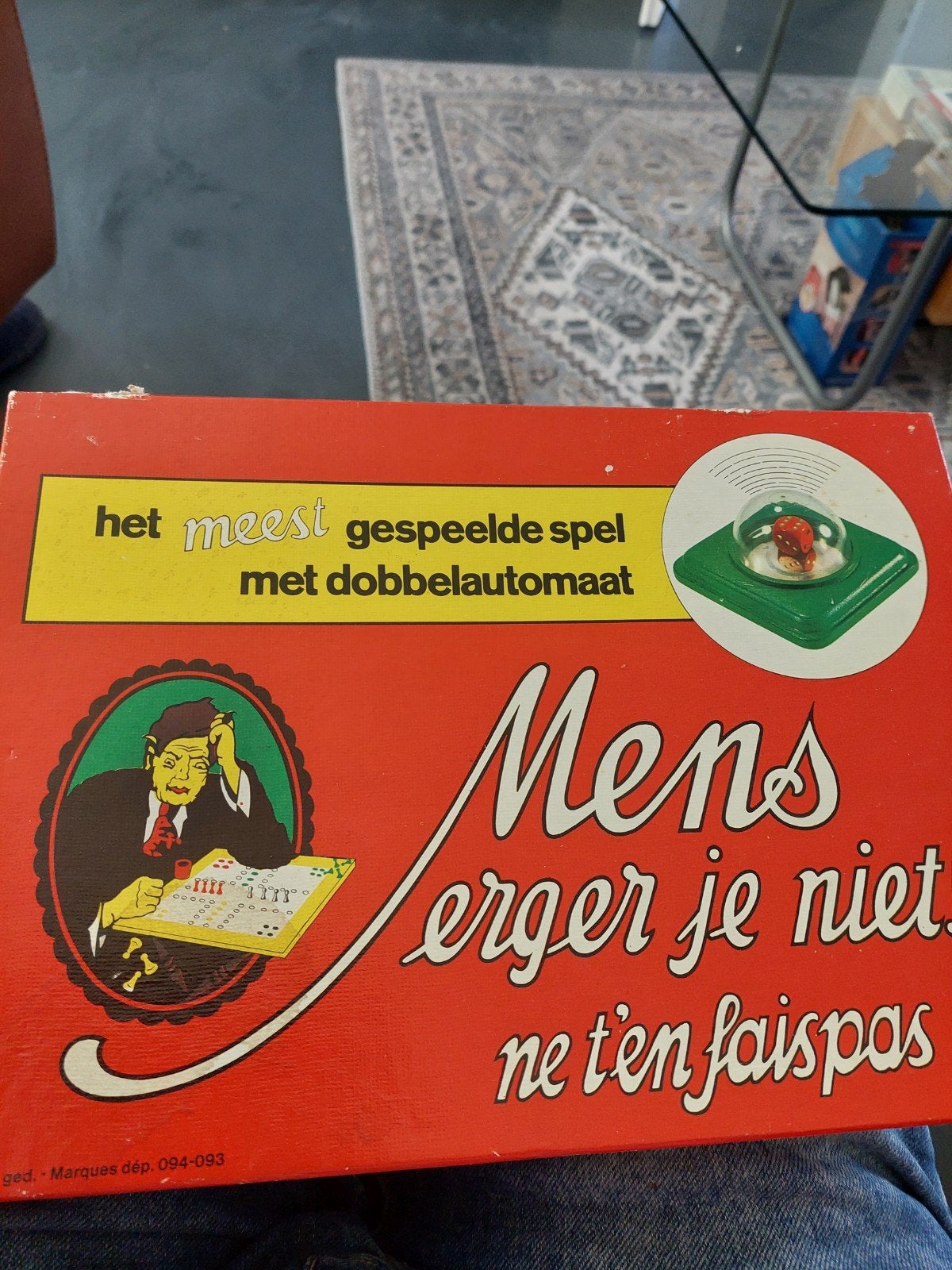 vintage mens erger je.niet 5 euro, Ophalen of Verzenden