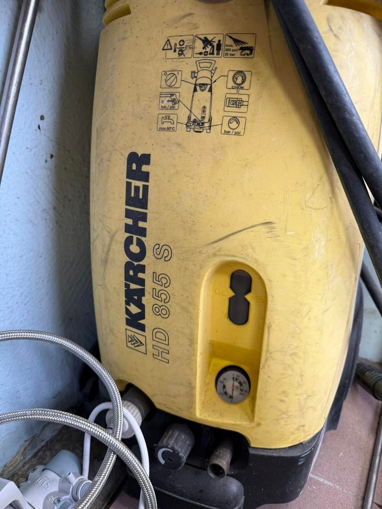 Karcher hogedrukreiniger 220 volt, Ophalen of Verzenden, Gebruikt, 250 ampère of meer, Overige typen