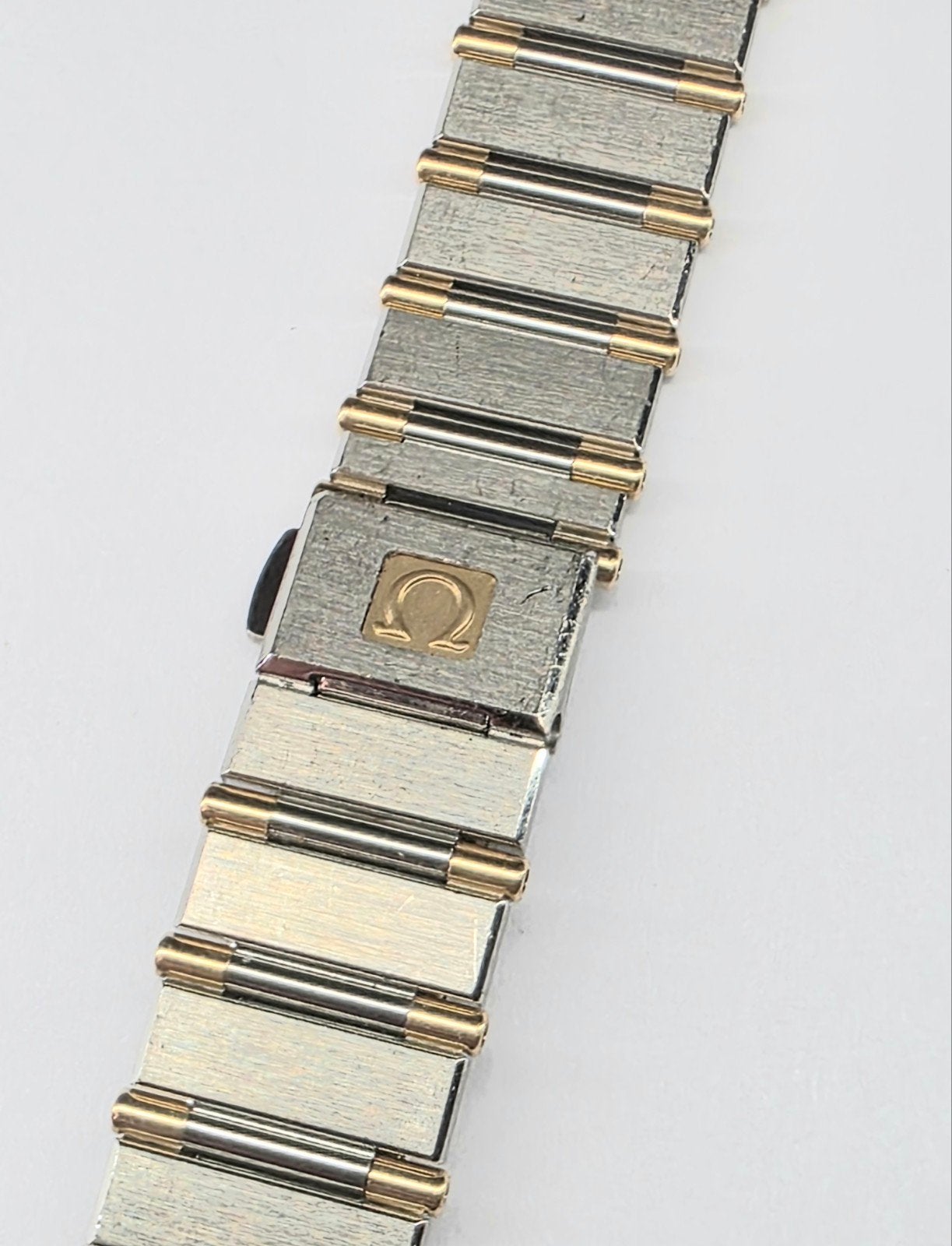 Omega Constellation Goud & staa Horloge Band, Ophalen of Verzenden, Omega, ., .