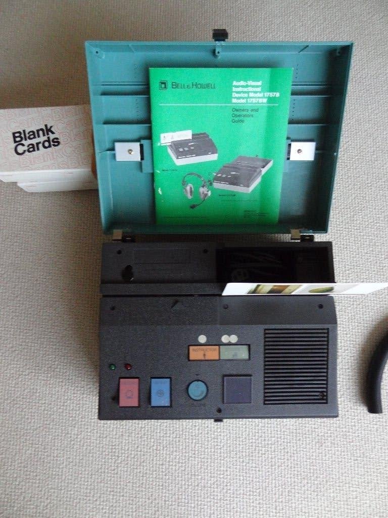 Vintage spraakcomputer Language Master Bell & Howell, Ophalen, Overige merken, Gebruikt