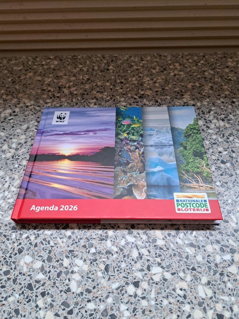 Wereld Natuur Fonds agenda 2026, nieuw, Diversen, Agenda's, Ophalen of Verzenden, Nieuw