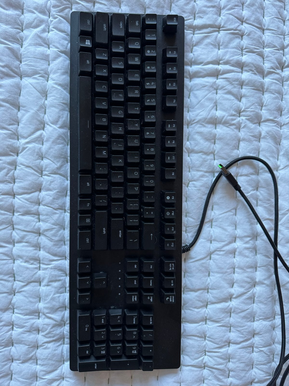 Razer Huntsman, Gebruikt, Gaming toetsenbord, Ophalen of Verzenden, Qwerty