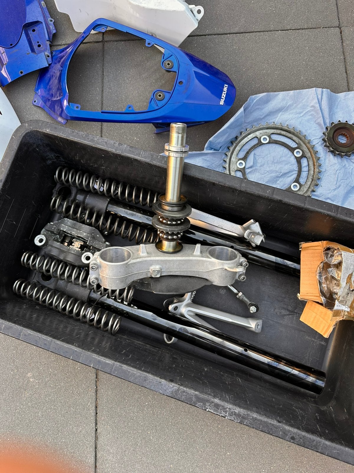 Suzuki gsxr 1000 k7 k8, Ophalen of Verzenden, Gebruikt