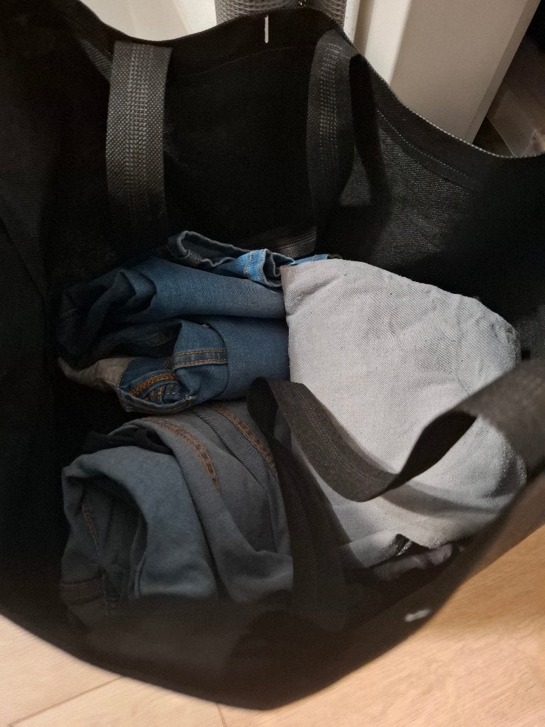 Zwangerschapskleding maat m/L, Ophalen, Zo goed als nieuw, Maat 38/40 (M), Broek of Spijkerbroek