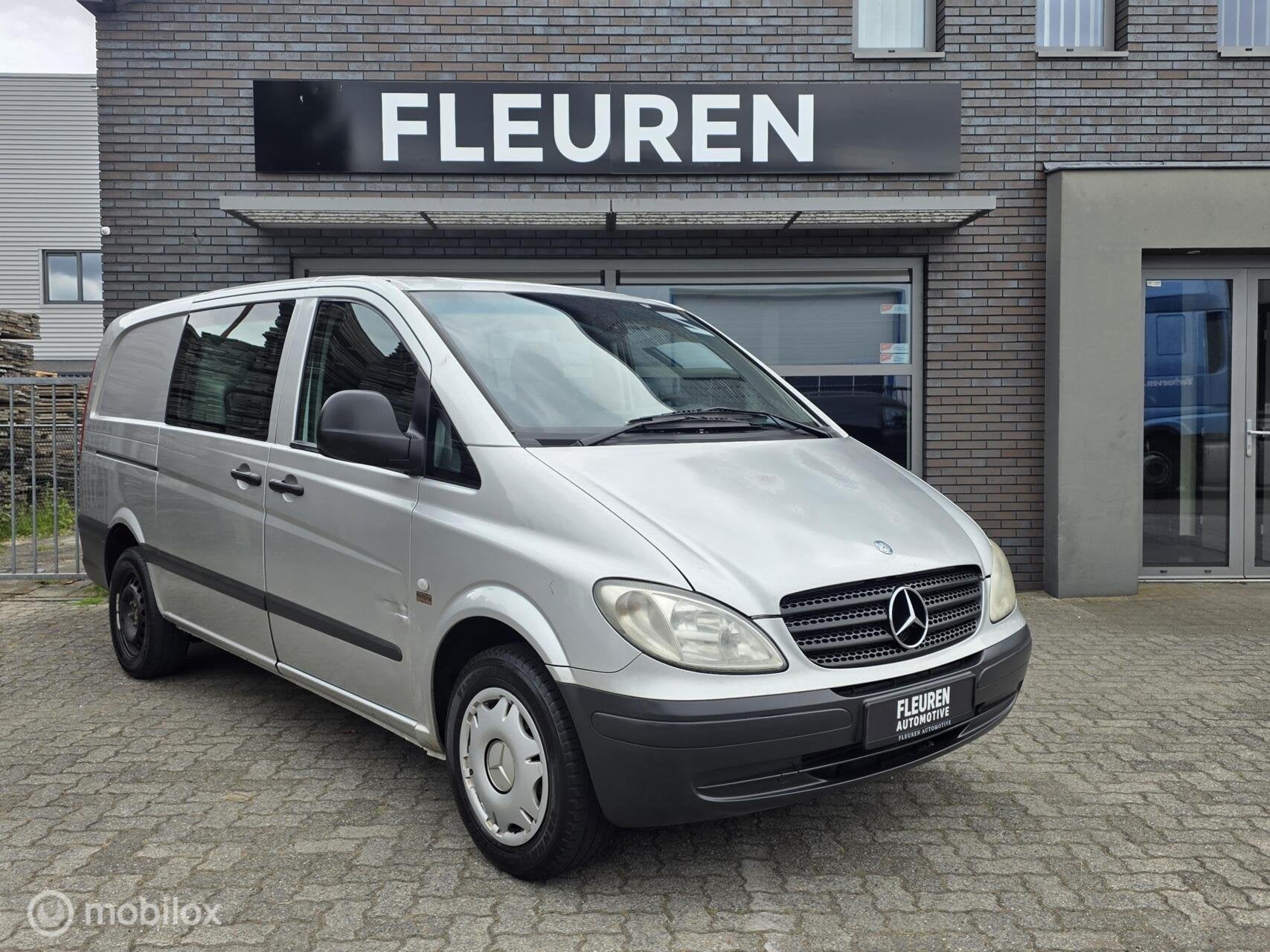 Mercedes Vito 111 CDI Lang DC 6 persoons|AIRCO|1eigenaar|NLa, Auto's, Achterwielaandrijving, Gebruikt, 4 cilinders, 2000 kg