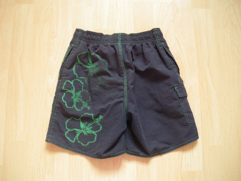 Makro zwemshort zwembroek donkerblauw navy blauw maat 128, Makro, Gebruikt, Sport- of Zwemkleding, Ophalen of Verzenden