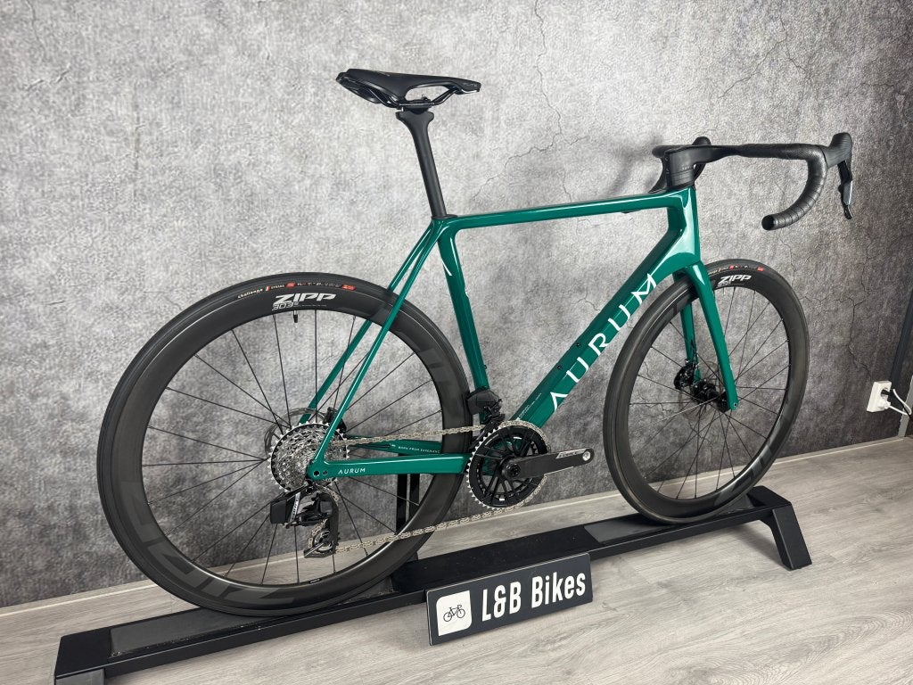 Nieuw! Aurum Essentia Full Carbon Sram Force AXS 2x12 Cockit, 28 inch, Carbon, Heren, Niet ingevuld