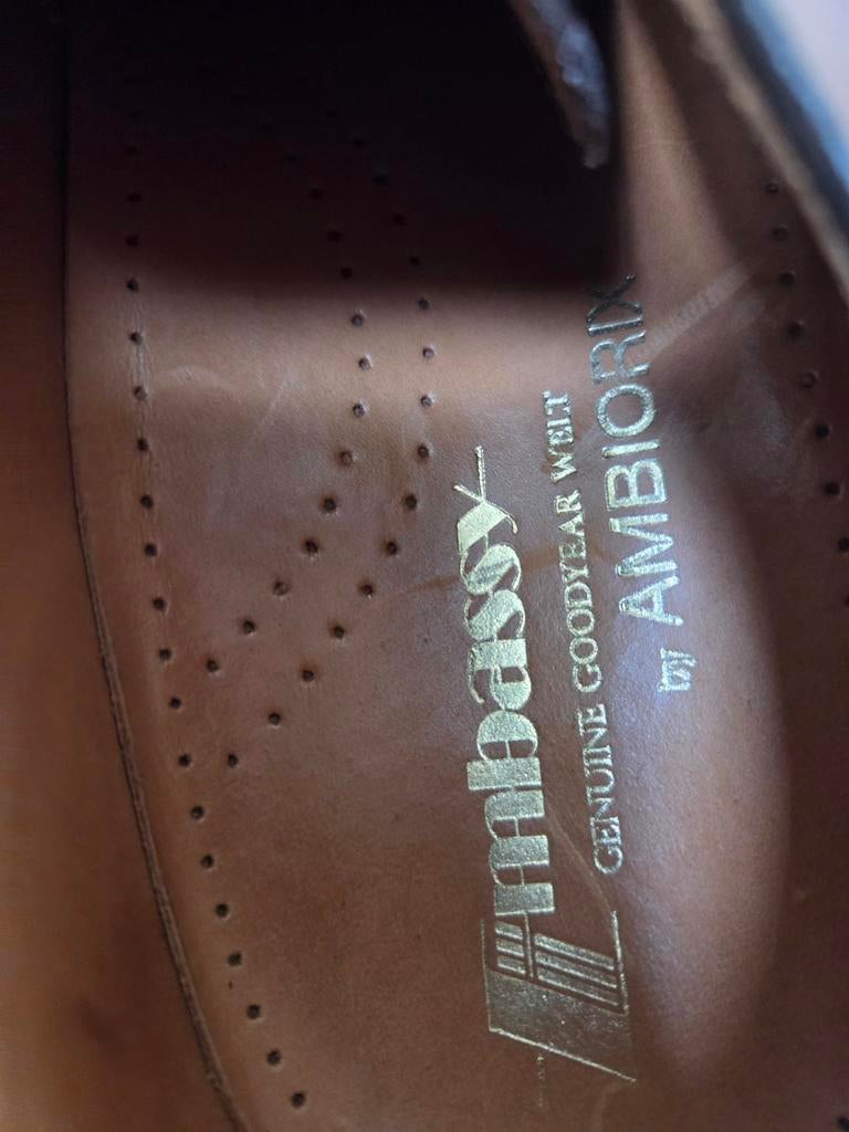 Embassy by Ambiorix leren veterschoenen maat 46, Kleding | Heren, Schoenen, Ophalen of Verzenden