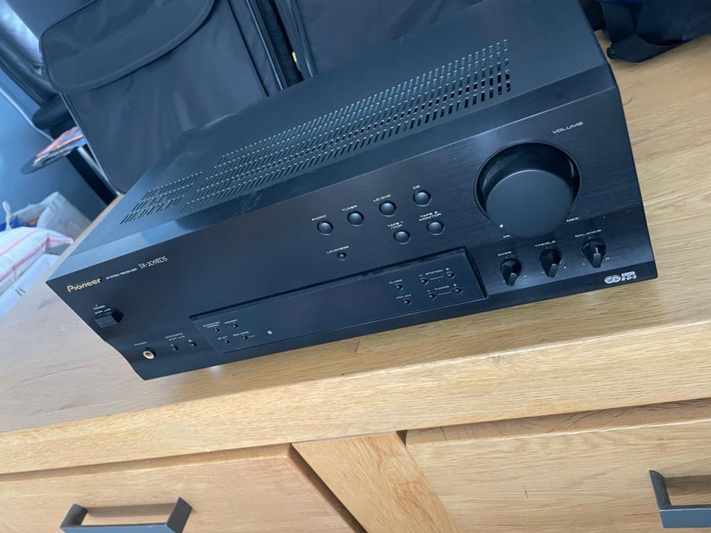 Pioneer SX-20RDS Stereo Receiver met Radio-Zo goed als nieuw, Ophalen of Verzenden, Zo goed als nieuw, 60 tot 120 watt, Pioneer