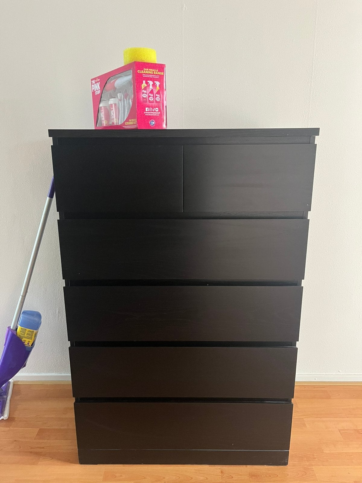 Ikea MALM ladekast, Huis en Inrichting, Ophalen, 5 laden of meer, 100 tot 150 cm, 50 tot 100 cm