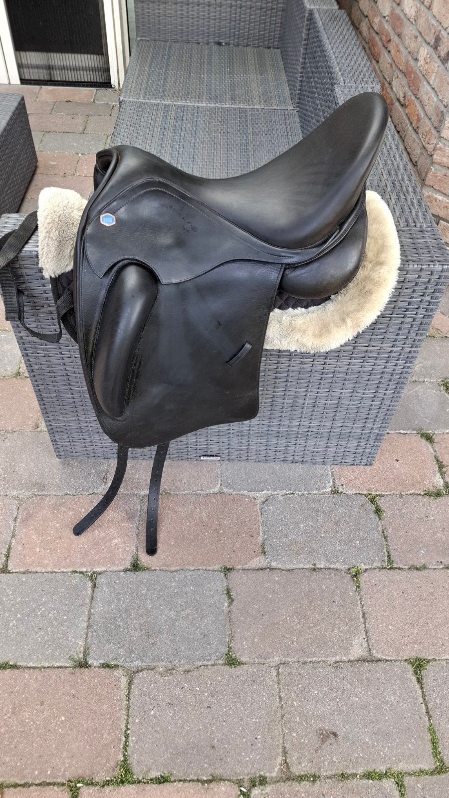 Sella Impara dressuurzadel 18 inch MW boommaat, Ophalen, Gebruikt, Dressuur