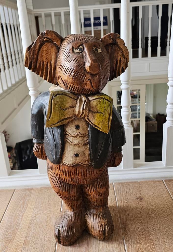 Massief Houten beeld- Koala-- alleen ophalen, Ophalen
