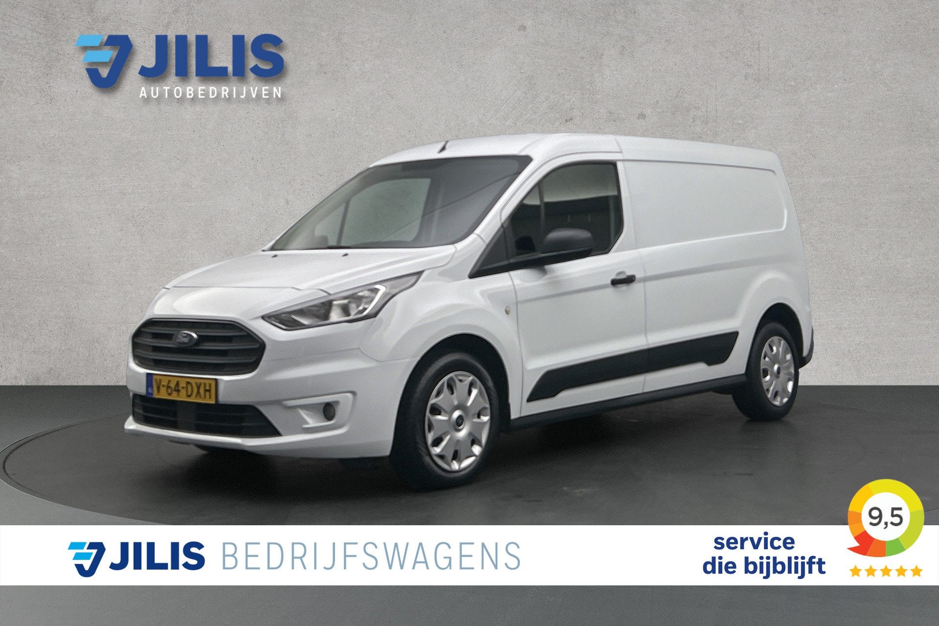 Ford Transit Connect 1.5 TDCI L2 Trend HP | Trekhaak | Airco, Gebruikt, Met garantie (alle), Wit, 2 stoelen