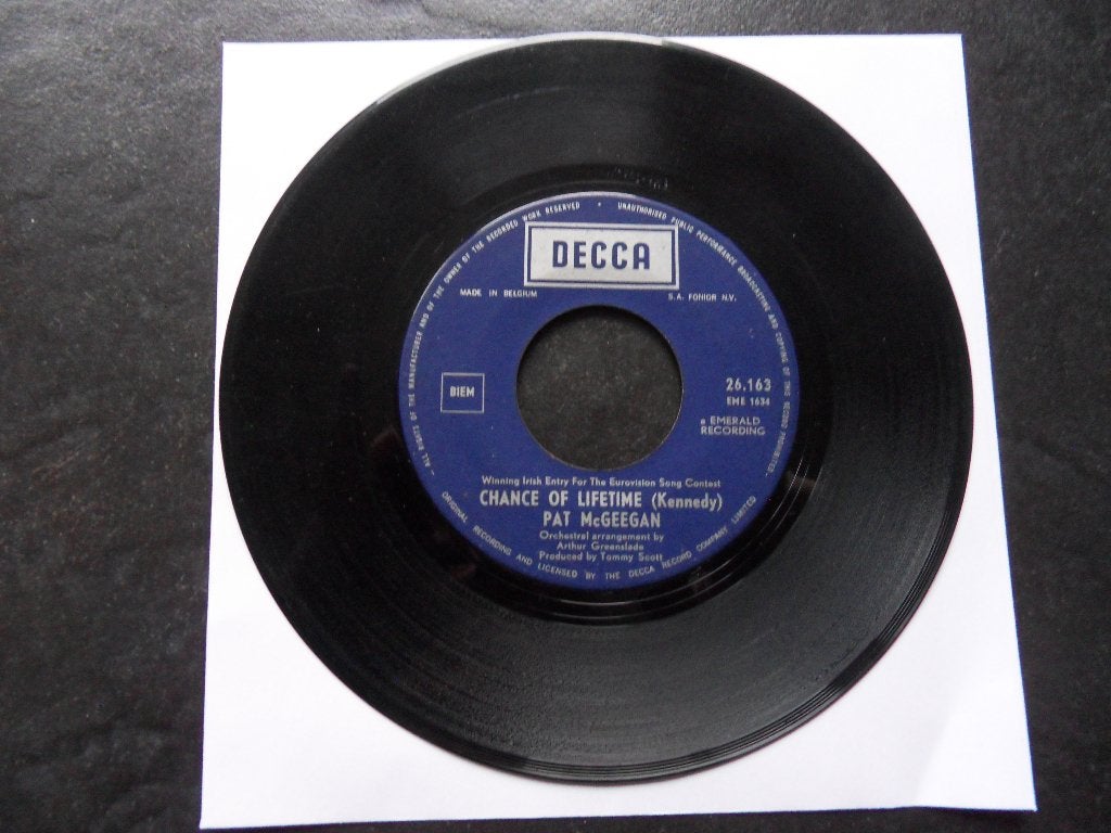 Pat McGeegan - Chance of lifetime, Ophalen of Verzenden, Gebruikt, Pop