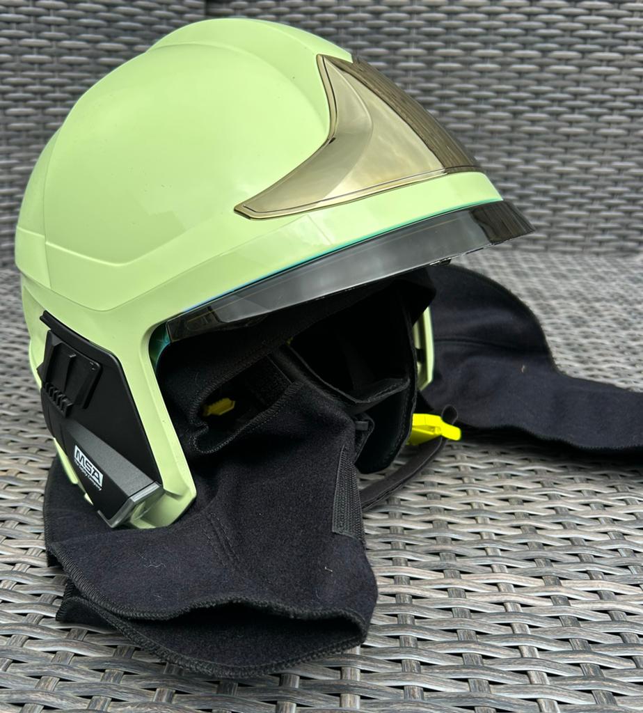 MSA brandweer helm Nieuwstraat Maat M, Ophalen of Verzenden, Zo goed als nieuw