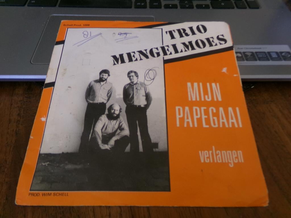 Top - Trio Mengelmoes – Mijn Papegaai / Verlangen - 1979, Gebruikt, Single, Ophalen of Verzenden, 1970 - 1979
